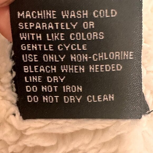 Me Jane Womens Hooded Sherpa Jacket Faux Fur Tan S Cozy Pockets Teddy Fuzzy Soft - Picture 7 of 9